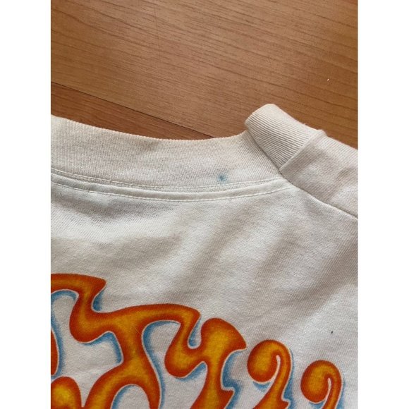 Grateful Dead Vintage Liquid Blue 1992 Skeletons Tie Dye Single Stitch Shirt XL - Picture 6 of 11